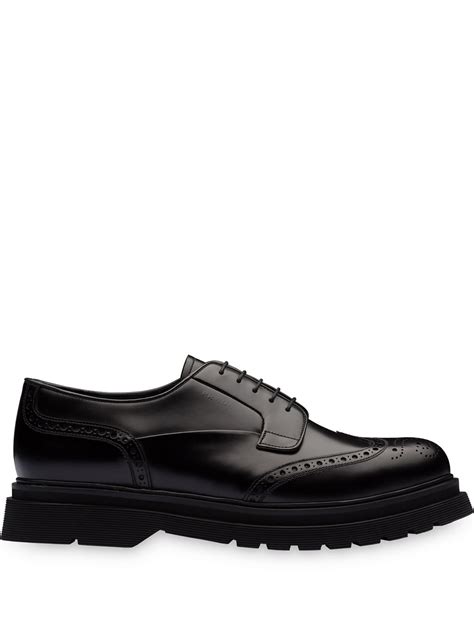 prada air sole brogues|Prada lug.